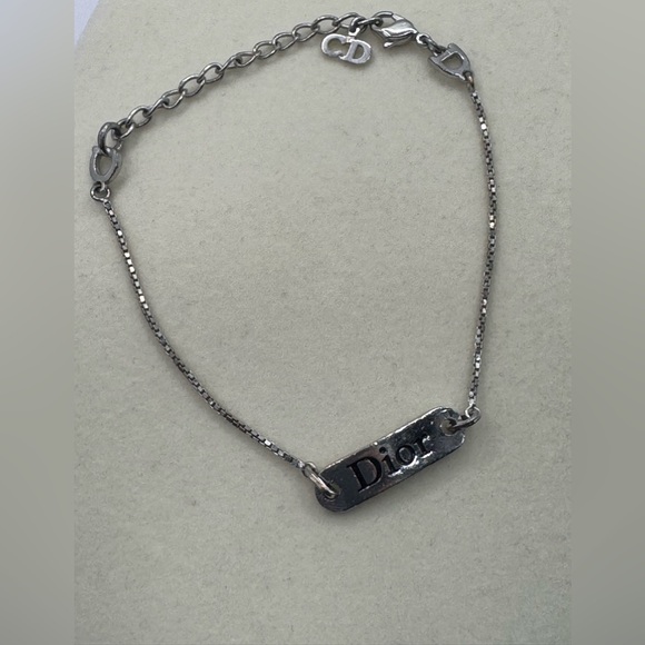 Christian Dior Silver Tone Bracelet - Picture 1 of 4